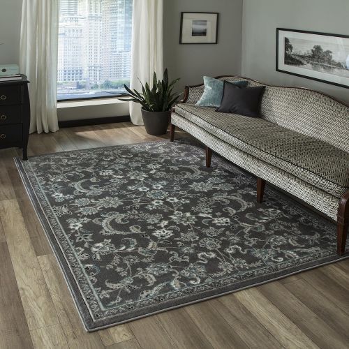  Momeni Rugs Brooklyn Heights Collection Area Rug, 311 x 57, Grey