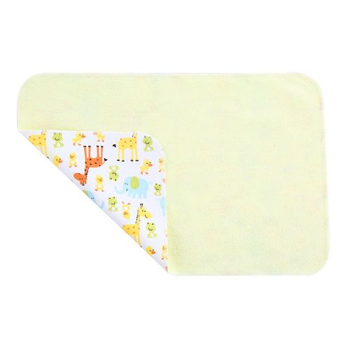  Momloves MOMLOVES - Baby Waterproof Washable Diaper Flannel Changing Mat Pad (Hip-Hop Monkey 27.5x31.5)