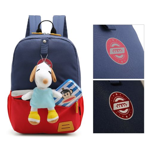  Mommore mommore Kids Backpack for School Lunch Bag with Chest Clip Best for 3-6 Years Old (Pink and Blue)