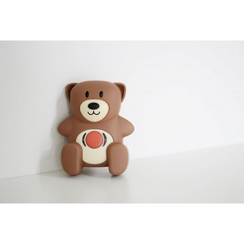  Teddy Tag Bluetooth Wearable Smart Child Locator with app by Mommy Im Here (Brown)