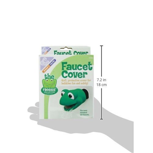  [아마존베스트]Mommy's Helper Mommys Helper Faucet Cover Froggie Collection, Green, 6-48 Months