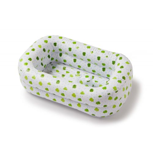  [아마존베스트]Mommys Helper Inflatable Bath Tub Froggie Collection, White/Green, 6-24 Months