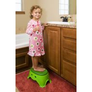 Mommys Helper Step Up Non-Slip Stepstool Froggie Collection, Green