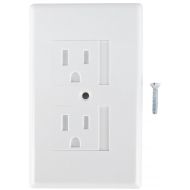 Mommys Helper 36 Pack Bulk Safe Plate Electrical Outlet Covers Standard, White