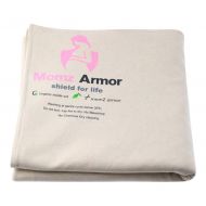 Momz Armor 100% Organic Cotton Blanket or Swaddle Protective RF Shielding EMF with Silver Elastic Fabric