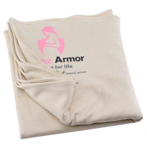  Momz Armor 100% Organic Cotton Blanket or Swaddle Protective RF Shielding EMF with Silver Elastic Fabric