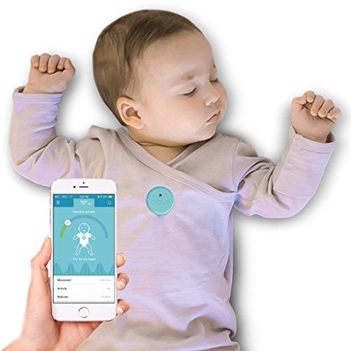  Baby Monitor for Breathing and Movement (Blue) by MonBaby