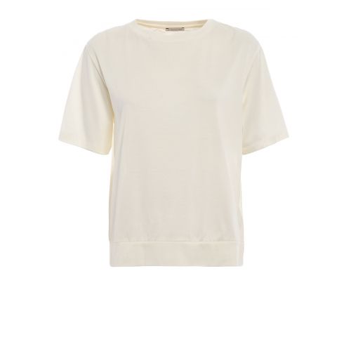 몽클레르 Moncler Rear elastic insert cotton T-shirt