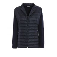 Moncler Padded front cotton blazer