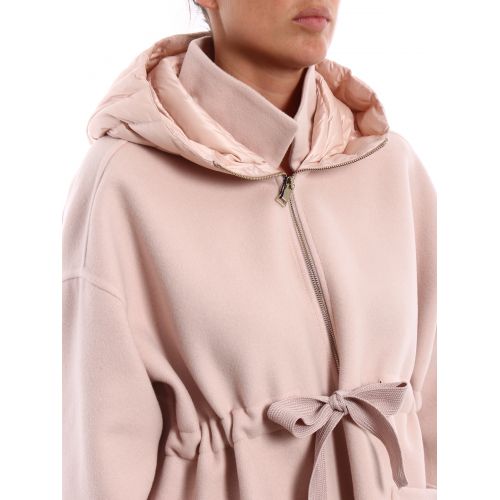 몽클레르 Moncler Anglesite light pink hooded jacket