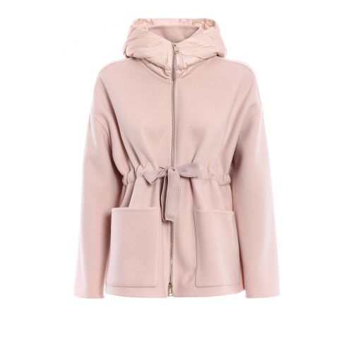 몽클레르 Moncler Anglesite light pink hooded jacket