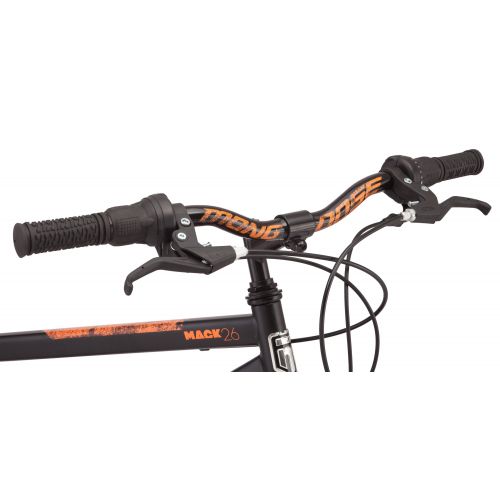  Mongoose 26 Mens Mack Mag Wheel Mountain Bike, Black and Orange