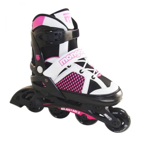  Mongoose MG-087G-S Girls Size Small Comfortable Inline Rollerblade Skates, Pink