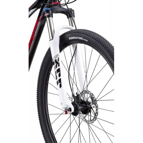  Mongoose Mens Tyax Expert Mountain Bicycle with 29 Wheel, Black