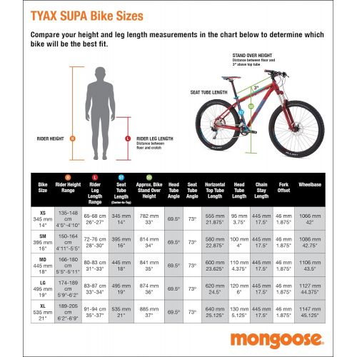  Mongoose Mens Tyax SUPA Expert 27.5+ Wheel