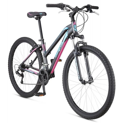  Mongoose Womens Montana Sport 27.5 Wheel, Black, 16/Small