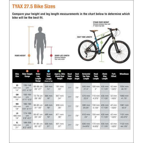  Mongoose Mens Tyax Expert 27.5 Wheel