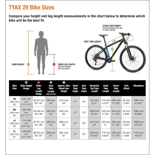  Mongoose Mens Tyax Comp 29 Wheel