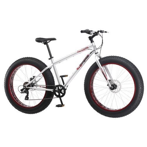  Mongoose Mens Malus 26 7-Speed Fat-Tire Bicycle