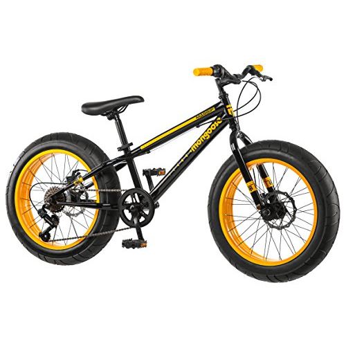  Mongoose Massif Boys 20 Fat Tire Bike