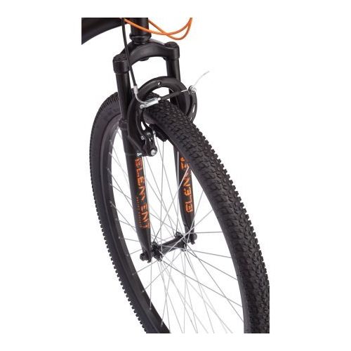  Mongoose... 27.5 Mongoose Excursion Mens Mountain Bike, Black/Orange