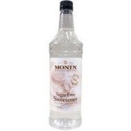 Monin Sugar-Free Plain Drink Syrup, 1 Liter (01-0074) Category: Drink Syrups