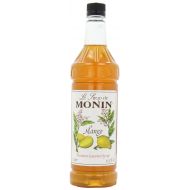Monin Flavored Syrup, Mango, 33.8-Ounce Plastic Bottles (Pack of 4)