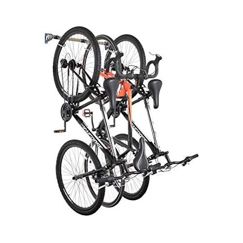  [아마존베스트]Monkey Bars Bike Storage Racks - Store Up to 6 Bikes - 200lb Weight Capacity (Desert Stone, 3 Bike)