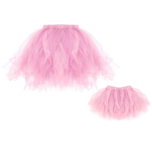  MonkeyJack Mother and Daughter Matching Princess Ballet Tutu Dress Mini Skirt Dress Set