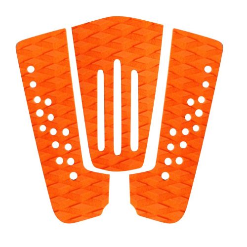  MonkeyJack 8 Pieces Orange Non-slip Diamond Grooved EVA Surfboard Skimboard Shortboard Surf Traction Pad Deck Grip Tail Pads Accessories