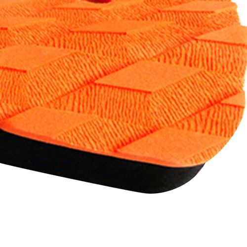  MonkeyJack 8 Pieces Orange Non-slip Diamond Grooved EVA Surfboard Skimboard Shortboard Surf Traction Pad Deck Grip Tail Pads Accessories