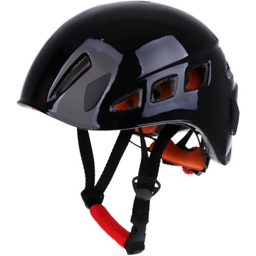  [아마존베스트]MonkeyJack Pro Safety Helmet Hard Hat Head Protect Gear for Outdoor Rock Climbing Arborist Abseiling Construction Aerial Work Rappelling Rescue Equipment - Choice of Color