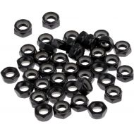 MonkeyJack 40 Pieces Sturdy Skateboard Longboard Trucks Wheels Replacement Axle Nuts Hardware Black