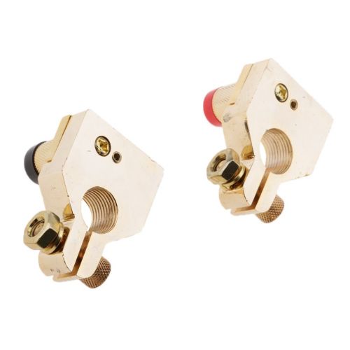  MonkeyJack 2 Pieces Replacement Positive Nagative Car Motorcycle Battery Terminal Connectors