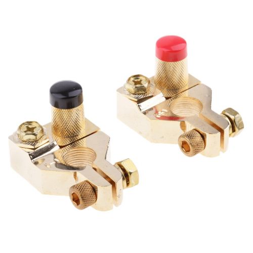  MonkeyJack 2 Pieces Replacement Positive Nagative Car Motorcycle Battery Terminal Connectors