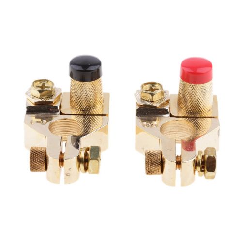  MonkeyJack 2 Pieces Replacement Positive Nagative Car Motorcycle Battery Terminal Connectors