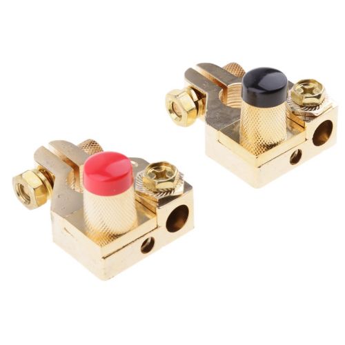  MonkeyJack 2 Pieces Replacement Positive Nagative Car Motorcycle Battery Terminal Connectors