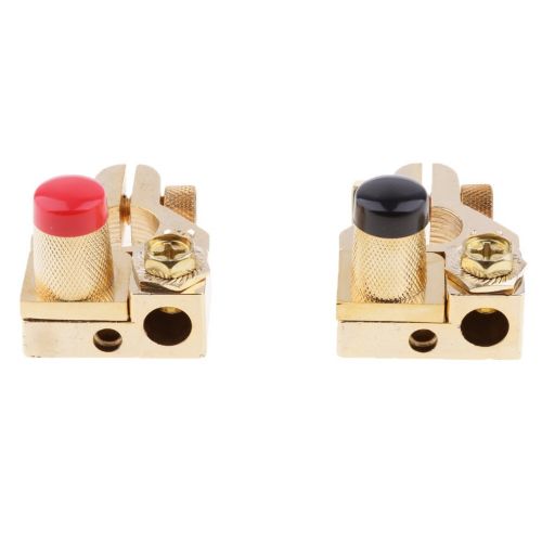  MonkeyJack 2 Pieces Replacement Positive Nagative Car Motorcycle Battery Terminal Connectors