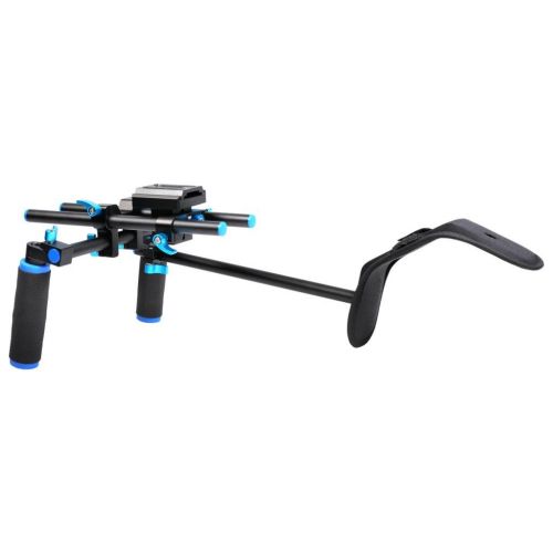  MonkeyJack DSLR Shoulder Mount Rig Movie Video Making Rig Set System Kits for Camera