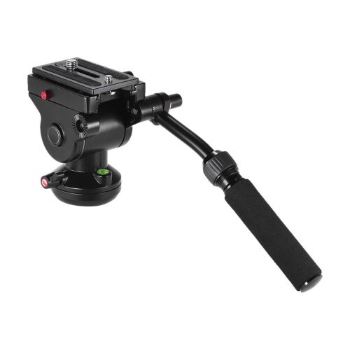  MonkeyJack Fluid Video Head Camera Head with 14 Thread 38 Screw for Monopod Slider