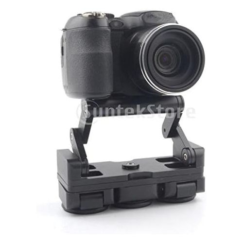  MonkeyJack Foldable Tricycle Camera Rail Cars Table Dolly Car Video Slider Traker 14 Screw Mount Plate for DSLR Camera  Mobile Phone