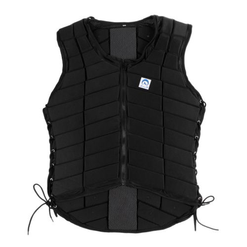  MonkeyJack Safety EVA Padded Breathable Horse Riding Equestrian Vest Protective Gear Body Protector Guard Shock Absorption Waistcoat - Kids Adult All Size Available