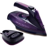 Monkys Steam Iron 2400W Rechargeable Battery Iron, Anti-Drip Non-Stick Iron, Portable Charging Iron