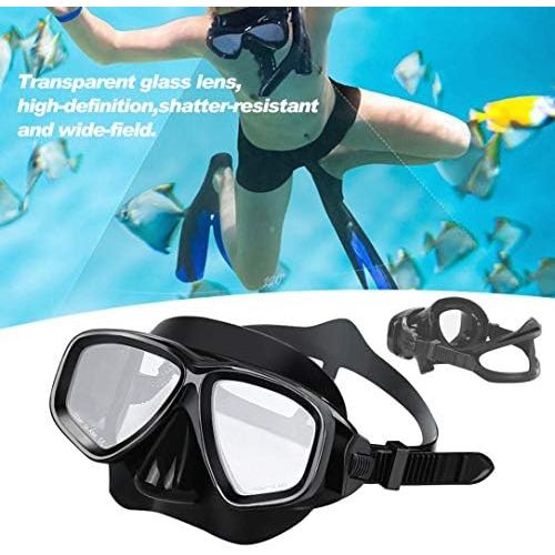  Monllack Tauchmasken Goggle Full Dry Silikon Schnorchelschlauch Set Wassersportausruestung