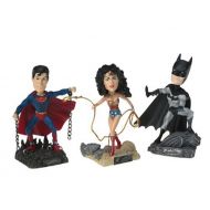 Monogram International Super Heroes Mini Bobble Head 3-Pack: Superman, Batman, Wonder Woman