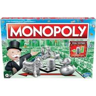 Monopoly Game, Family Board Games for 2 to 6 Players, Board Games for Kids Ages 8 and Up, includes 8 Tokens (Token Vote Edition)