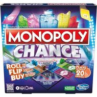 Hasbro Gaming Monopoly Chance Board Game for Adults and Kids | Fast-Paced Family Party Game | Ages 8+ | 2-4 Players | 20 Mins. Average