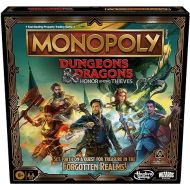 Hasbro Gaming Monopoly Dungeons & Dragons: Honor Among Thieves Game, Inspired by The D&D Movie, Monopoly D&D Board Game for 2-5 Players, Ages 8 and Up