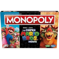 Monopoly The Super Mario Bros. Movie Edition Kids Board Game, Family Games for Super Mario Fans, Includes Bowser Token, Ages 8+