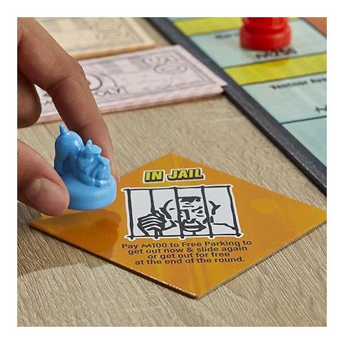 모노폴리 Monopoly Knockout Family Party Game for Kids, Teens, and Adults | Ages 8 and Up | 2-8 Players | 20 Mins. Average | Quick-Playing Board Games